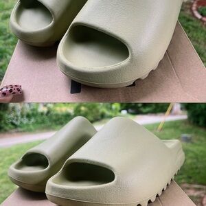 Yeezy Green Slide Sandals